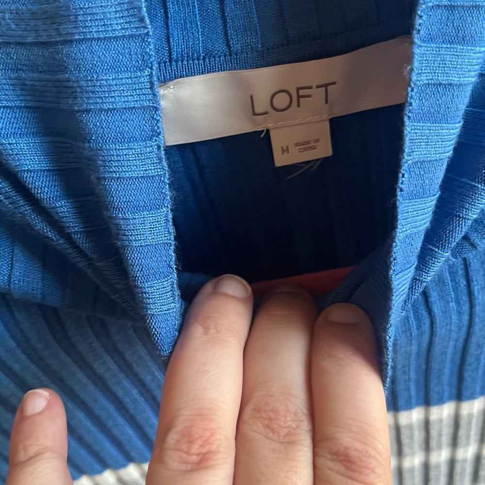 Loft striped sweater - Picture 2 of 4